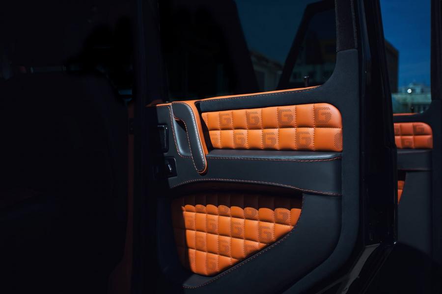 Детали интерьера Mercedes-Benz G55 AMG by Vilner 2018 года  (фото 7 из 9)